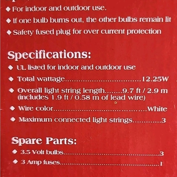 Set Of Two Candy Style String Lights! - Picture 5 of 6